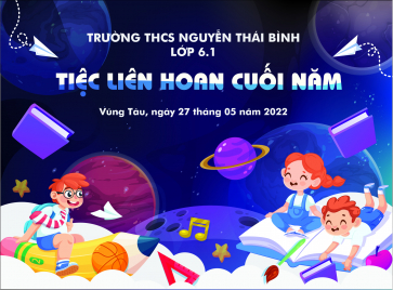lien hoan cuoi nam banner template dynamic modern elegant design planets schoolchildren education elements sketch
