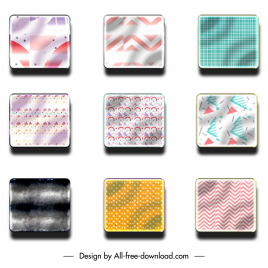 material effect pattern template modern squares sketch
