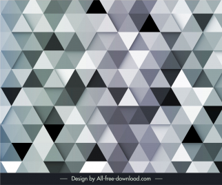 modern polygonal pattern template symmetric elegance