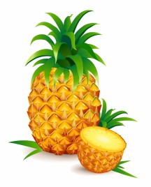 One and a Half Pineapple