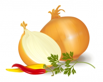onion and pepper