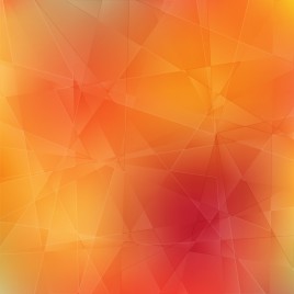 orange 3d geometric abstract background