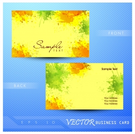 painting business card