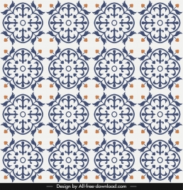 pattern template classical repeating symmetrical decor