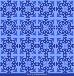pattern template flat violet symmetrical repeating decor