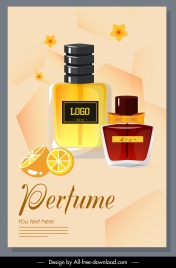 perfume advertising banner luxury elegant decor