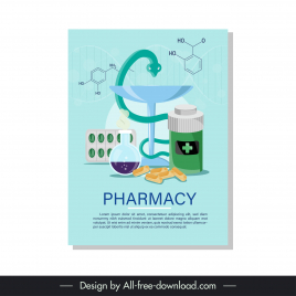 pharmacy poster template medicine medical snake symbol sketch