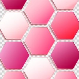 polygonal background modern pink decor
