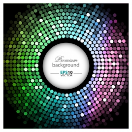 premium dotted spiral abstract background