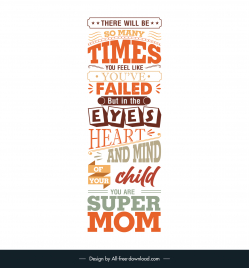 quotes for a friend poster template vertical texts layout decor