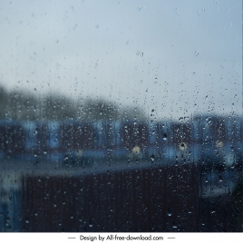 rain brushes image backdrop realistic blurred design