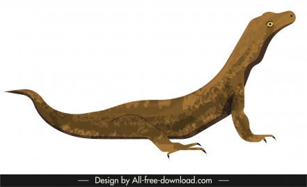 salamander animal icon 3d design cartoon sketch