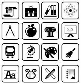 School and Education icons | prime series