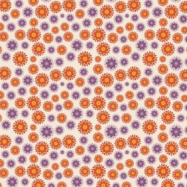 simple flower pattern