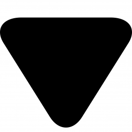sort down sign flat black triangle icon sign