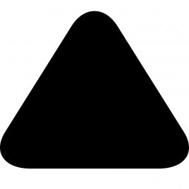 sort up sign flat black triangle icon sign