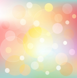 sparkling colorful bokeh background