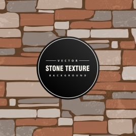 stone wall background colored classical flat design
