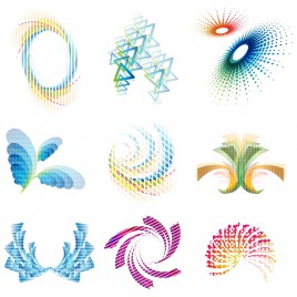 swirl motion icons