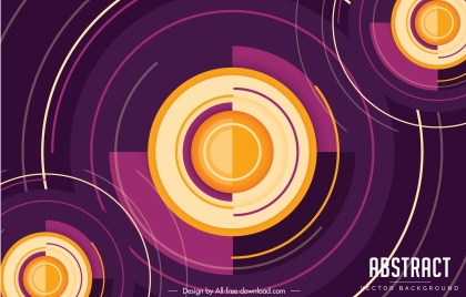 technology background abstract modern circles slices layout