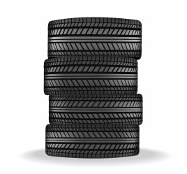 Tires Stacked