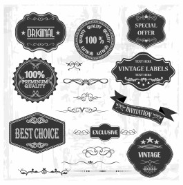 Vintage Labels and Ornaments