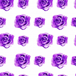 violet repeating petals pattern template