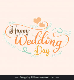 wedding quotes for any speech design elements hearts texts leaf curves decor
