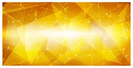 yellow network geometric abstract background