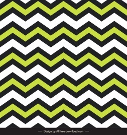 zigzag pattern template colorful illusion design